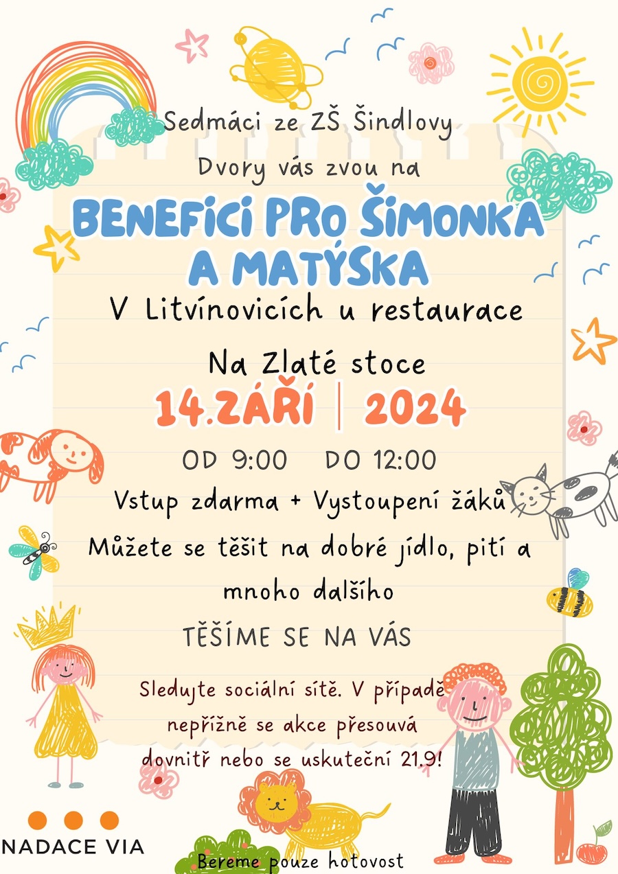 Benefice pro Šimonka a Matěje