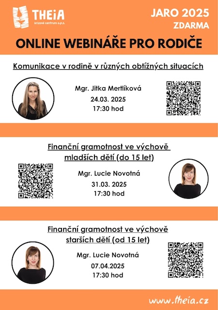 Nabídka Webináře 2025