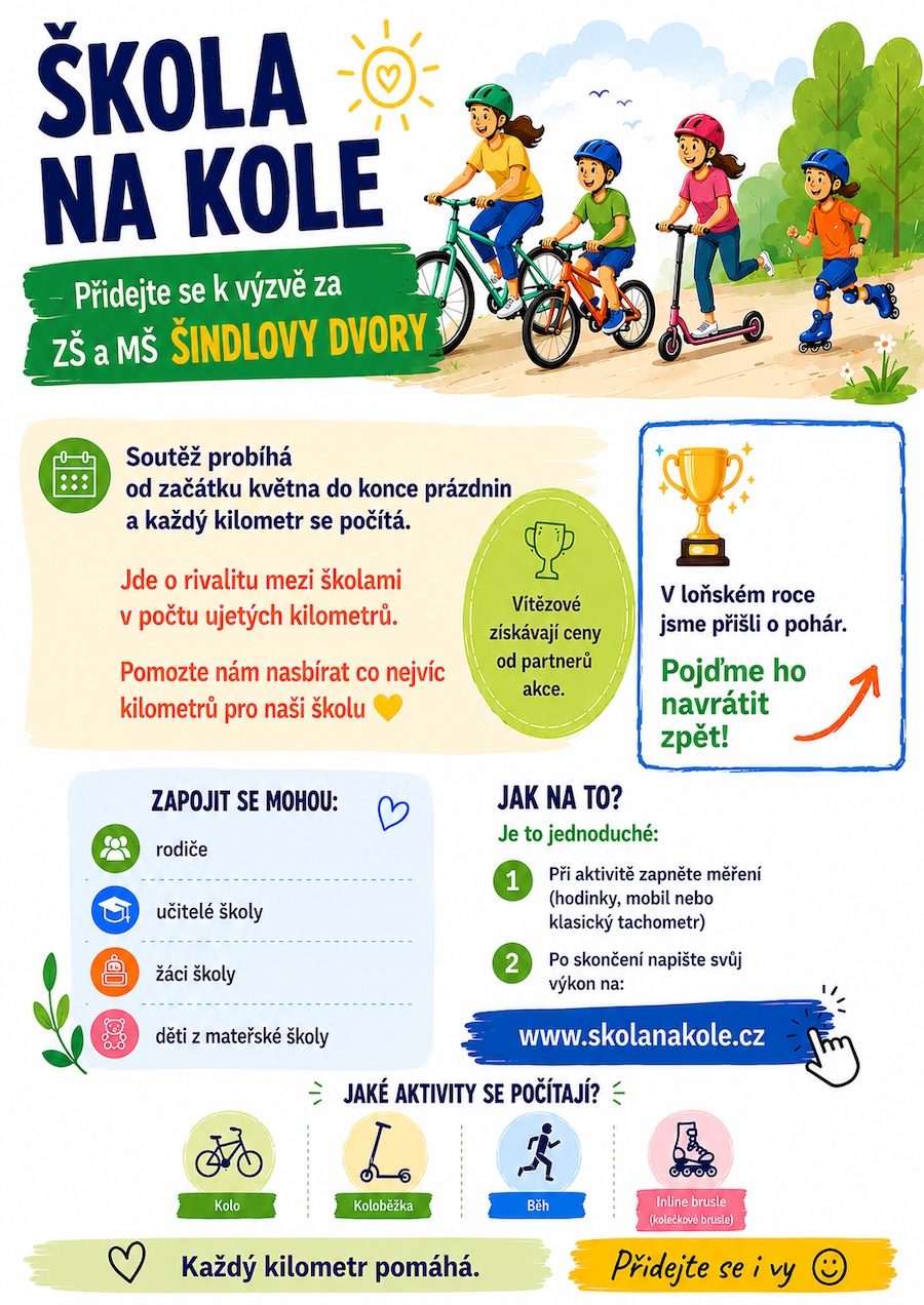 Škola na kole 2026